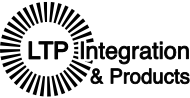 Black LTP Integration brand logo on transparent background